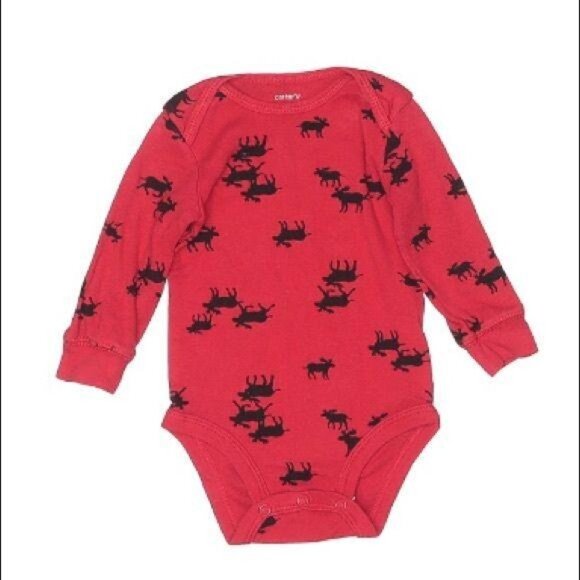 Carter's Babies 6 months Long Sleeve One Piece - Picture 1 of 2